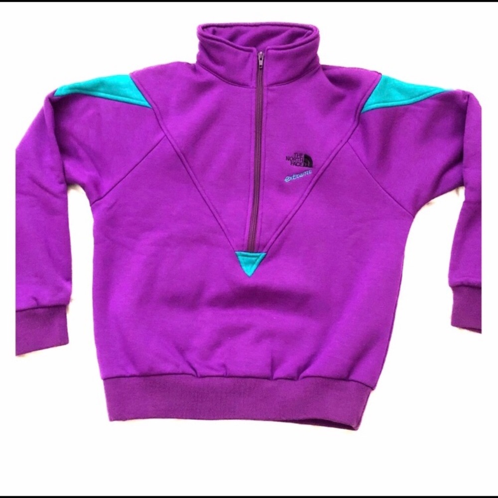 Retro The North Face half zip